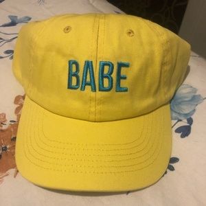 BABE HAT YELLOW